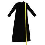 Length of long black dress