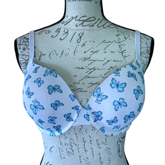 Victoria's Secret Pink Butterfly Wear Everywhere T-shirt Bra Size 36D