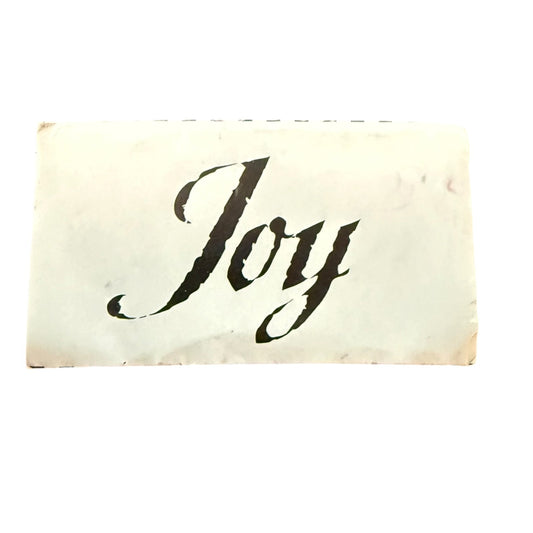 Joy Unbranded Foam Rubber Stamp
