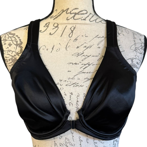 Front of black bra