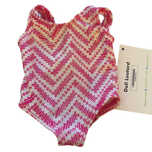 Front of doll leotard