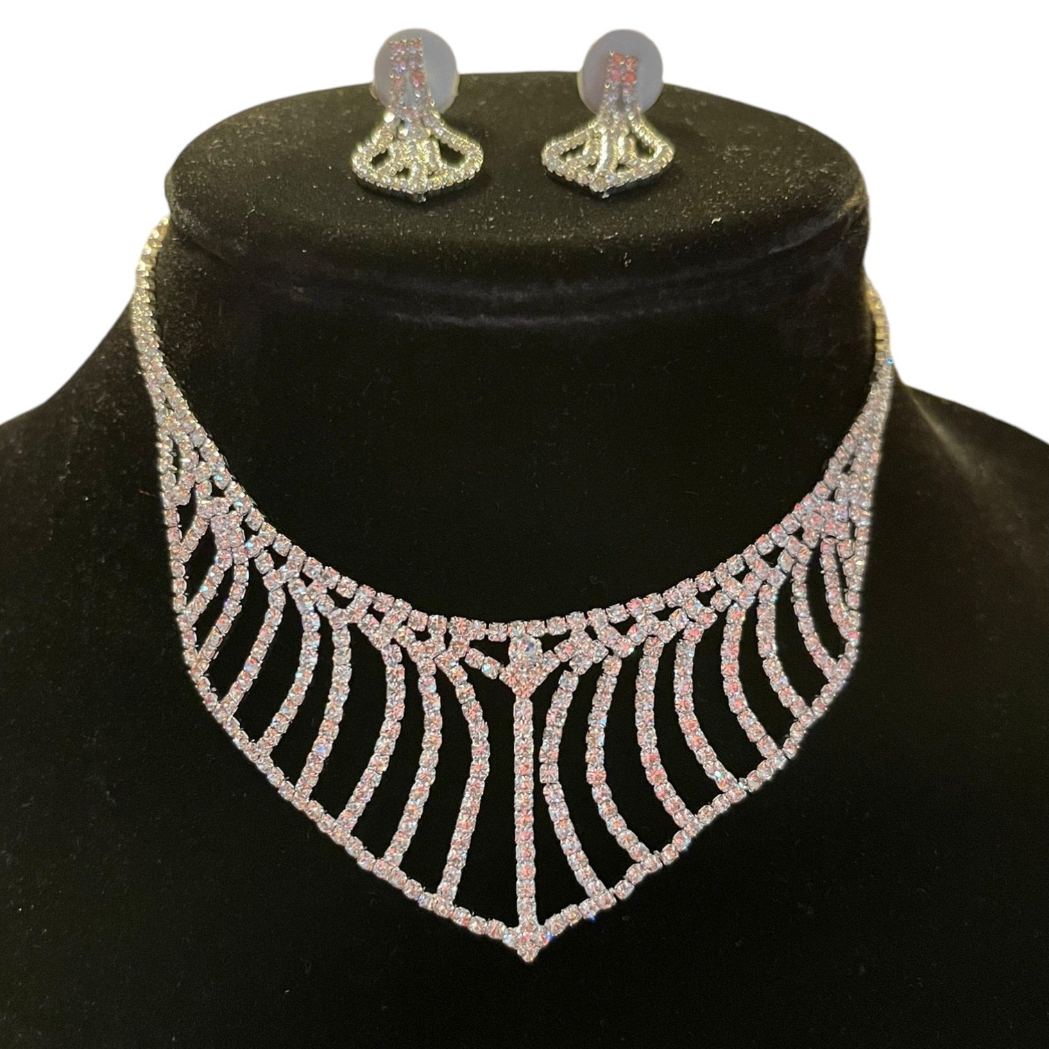 View 2 of necklace and earring set