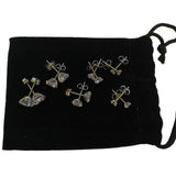 Top view of earring set 1