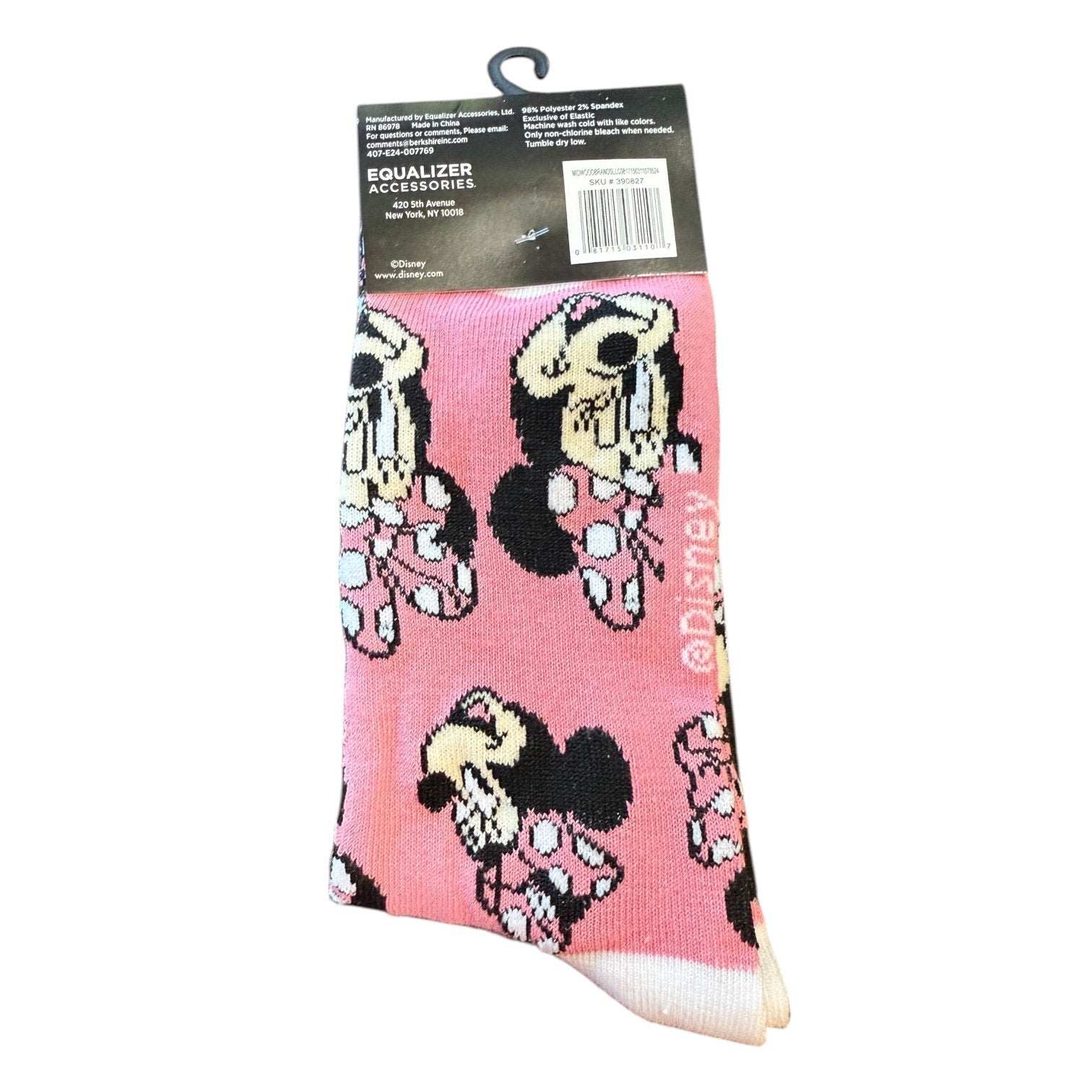 Disney Minnie Mouse pink socks
