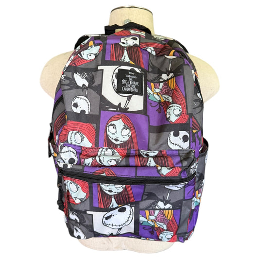 Backpack with colorful character pattern on a mannequin