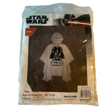 Star Wars youth poncho packaging with Darth Vader design