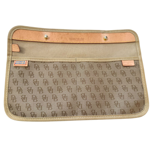 Front of brown purse insert