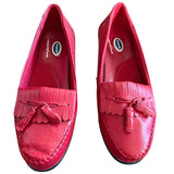 Top of red shoes