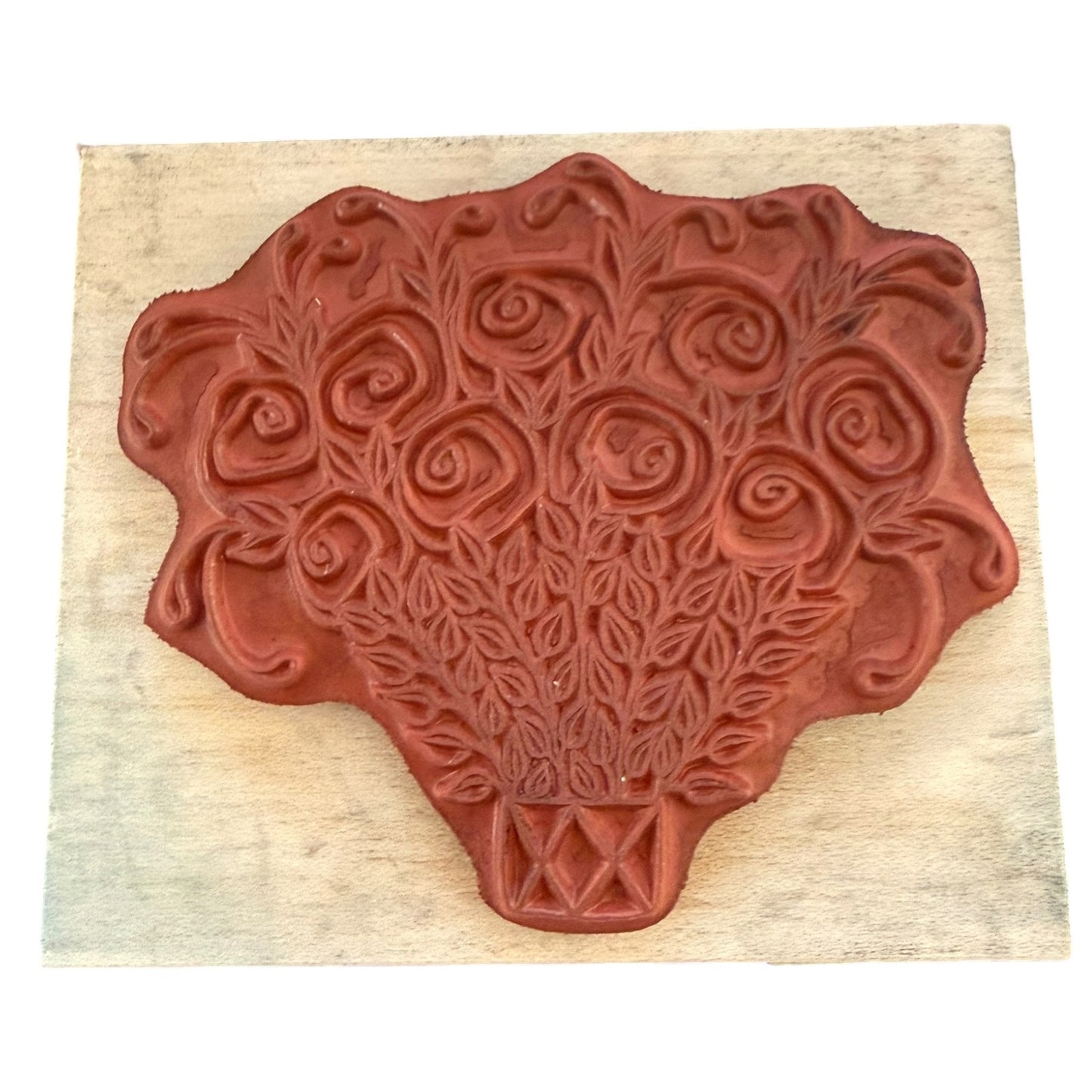 Impression Obsession Leigh Hannon Bouquet Of Flowers E2146 Rubber Stamp