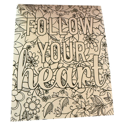 Spectrum Noir Colorista Inspiring Sentiments Coloring Marker Pad