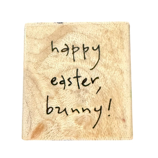 Penny Black Happy Easter, Bunny! 2851B Kate & Campbell Rubber Stamp