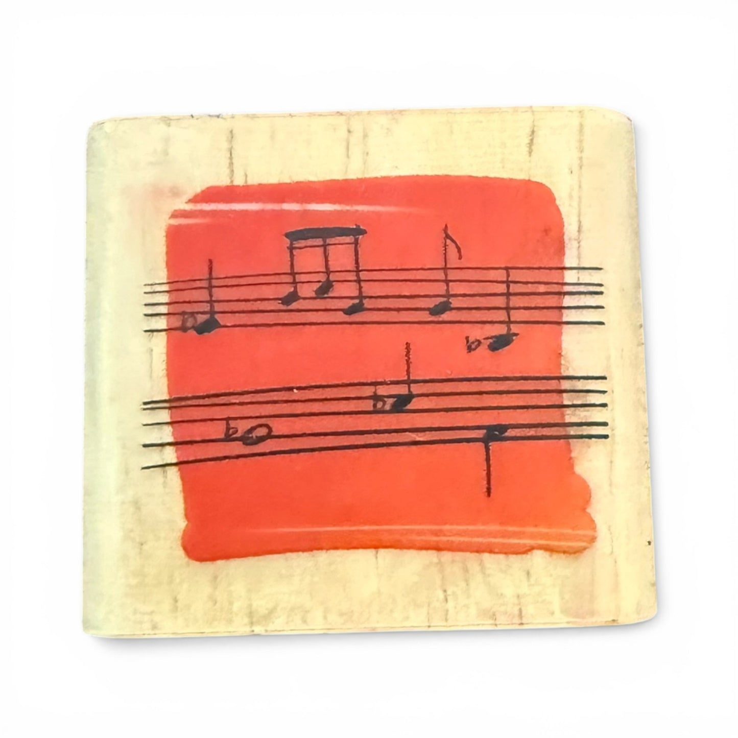Stamps Etc Music Musical Notation Notes Rubber Stamp CRI-123-B