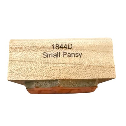 Penny Black Susan Winget 2000 Small Pansy Flower 1844D Rubber Stamp