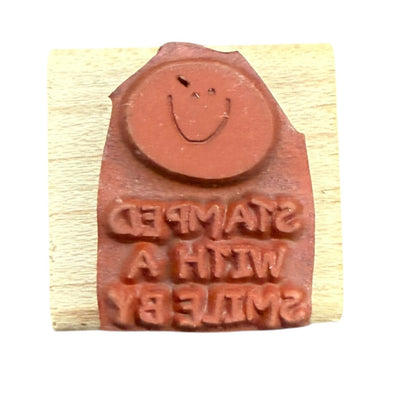 Stampin' Up! Vintage 2000 Stamped With A Smile By Rubber Stamp