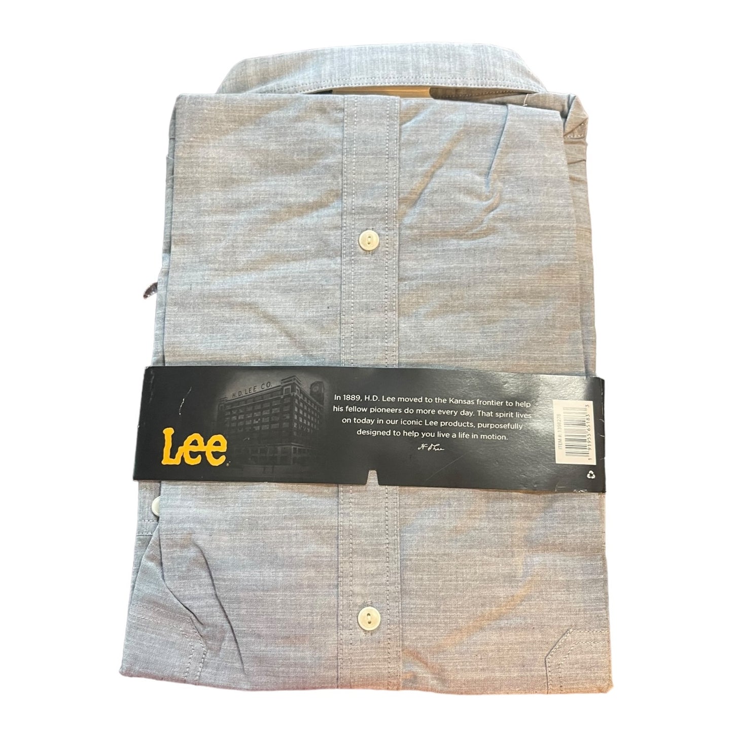 Lee Premium Select Regular Fit Button Front Shirt Size XX-Large
