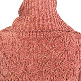 Close up on fabric on sweater