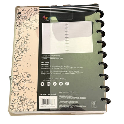 The Happy Planner Happy Notes Classic Lined Notebook 7"x9.25"