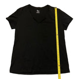 Length of black shirt
