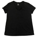 Front of black shirt
