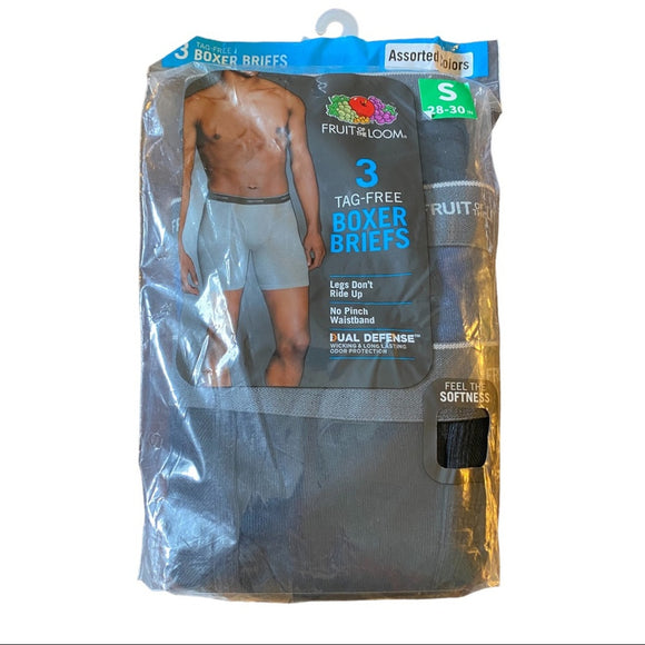 3 boxer briefs in package