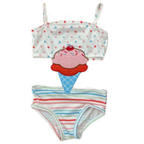 Front of swimsuit