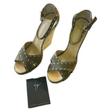 Front side of shoes with tag 