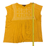 Back of babydoll shirt
