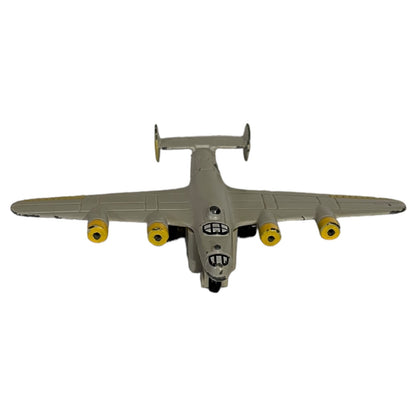 Model airplane on a white background
