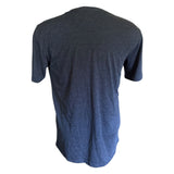 Back of t-shirt on a white background