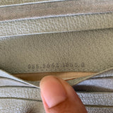 Serial number on wallet