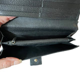 Interior poackets of wallet