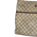 Close up of issues on bag front