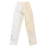 Back of white jeans