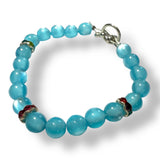 Blue handmade bracelet top 3