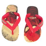 Front of flip flops
