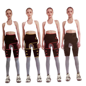 Leg trainer on model