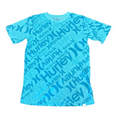 Front of Hurley logo pattern on a white background