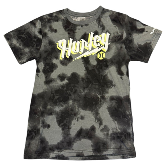 Front of gray Hurley shirt
