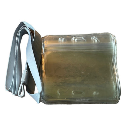 Front of plastic card protectors