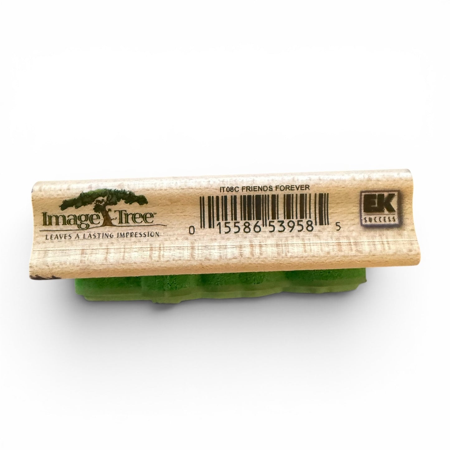 Rubber stamp with 'Image X Tree' branding on a white background
