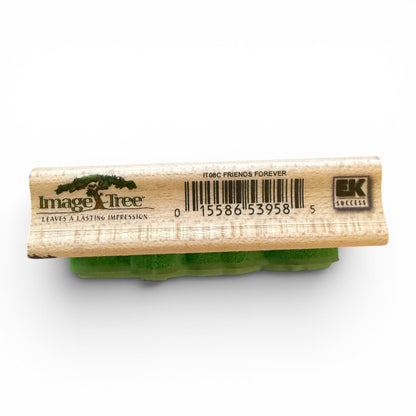 Rubber stamp with 'Image X Tree' branding on a white background