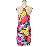Back of colorful dress