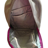 Interior of jansport backpack