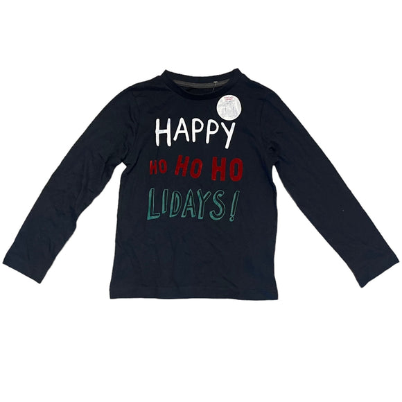 Front of holiday shirt