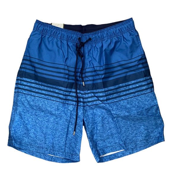 Front of blue shorts
