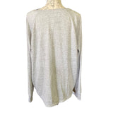 Back of gray shirt
