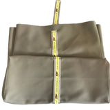 Back of purse laying flat