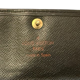 Louis Vuitton made in Spain on black jey holder