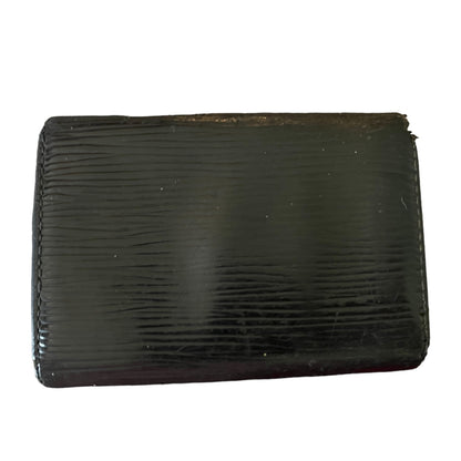 Back of black keychain