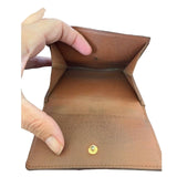 Interior of coin pocket